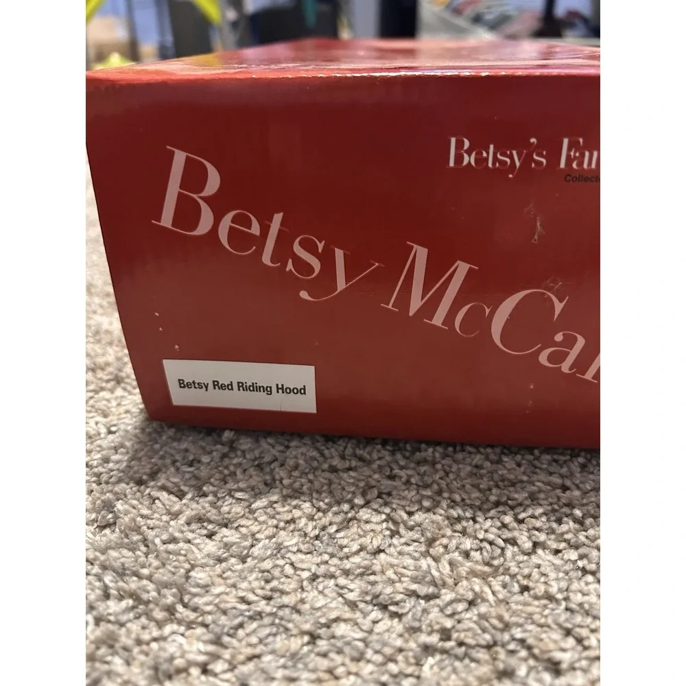 Betsy McCall Betsy Red Riding Hood Doll NRFB Complete In Box Basket Apple